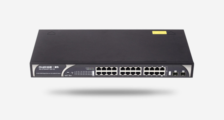 銳捷網絡RG-S1824GT-ES-V2雙千兆交換機 高效網絡與五金工具的完美結合